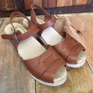 Lotta’s from Stockholm Wooden Clog Sandals